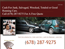 Tablet Screenshot of money-for-cars.com